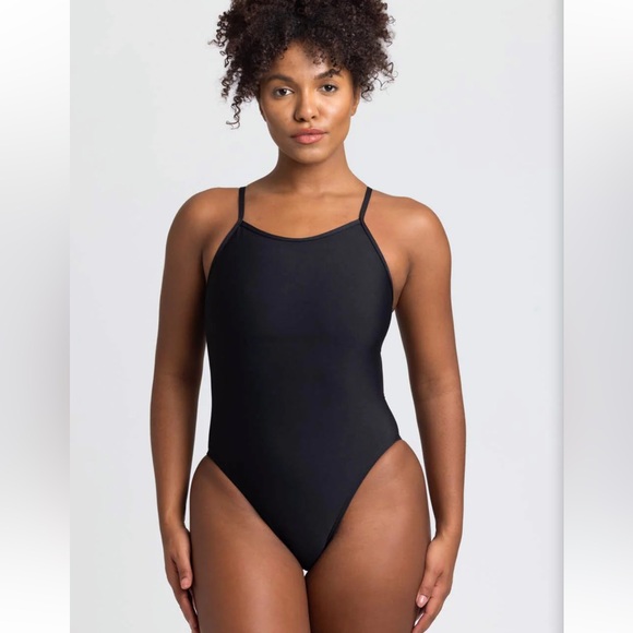 Jolyn Black Chevy Women's One Piece Swimsuit Size 26. GUC. - Picture 1 of 8